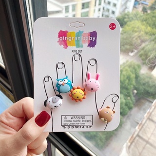 Nhẫn Hoạt Hình Dễ Thương Cho Bé