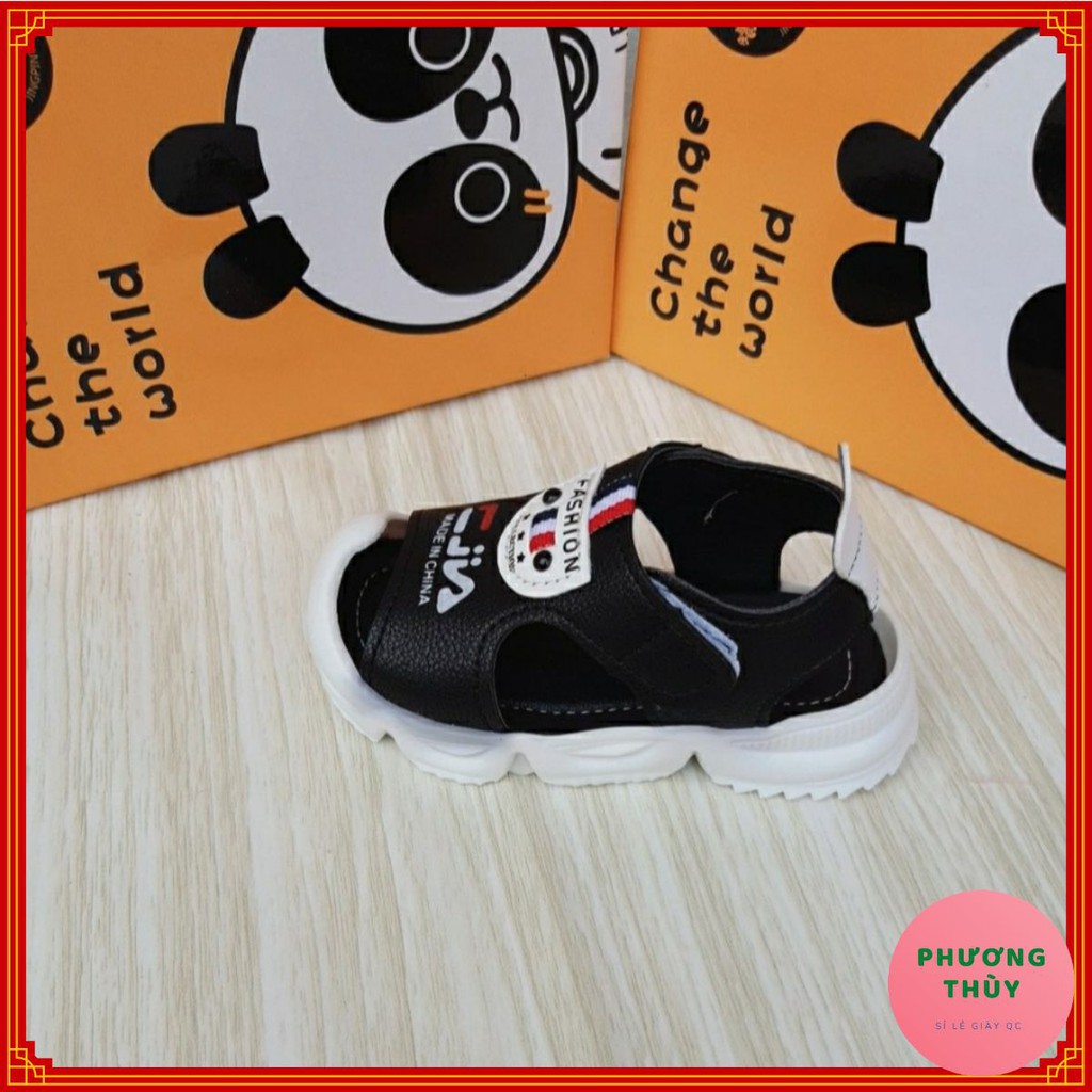 SANDAL BÉ TRAI SIZE 21--25 CHỐNG VẤP VÀ BẢO VỆ NGÓN SIÊU ÊM MÃ 1208 ( ẢNH,VIDEO THẬT)