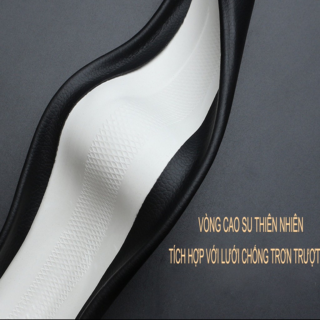 Bọc Vô Lăng Ô Tô - Bọc Vô Lăng Xe Hơi - Bọc Vô Lăng - Bọc Tay Lái Ô Tô Vân Cacbon VERSION 5