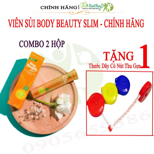 [COMBO 2 HỘP]Viên Sủi Body Beauty Slim - Hỗ Trợ Giảm Béo Hiệu Quả [CHÍNH HÃNG]