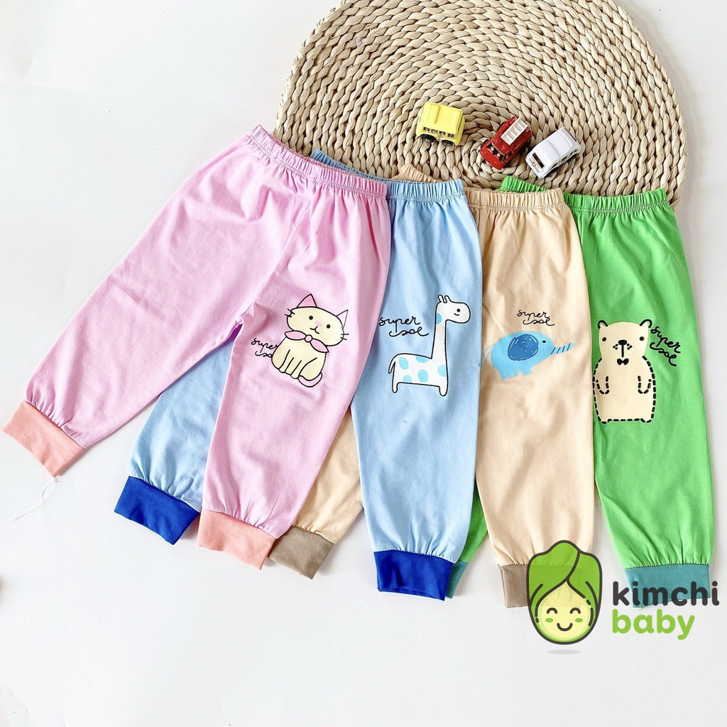 Bộ Dài Tay Minky Mom Cotton 100% Họa Tiết Super Joe Chính Hãng Túi Zip Cho Bé Trai Bé Gái MKM25