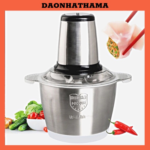 Máy xay thịt đa năng 4 lưỡi cối INOX 304 cao cấp OHISIL Cối xay công suất lớn
