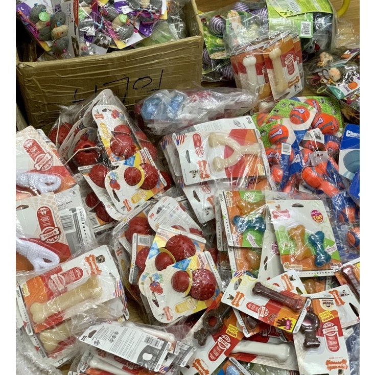 🇺🇸 Đồ chơi cao cấp cho chó Nylabone Dog Toys Dog Chews