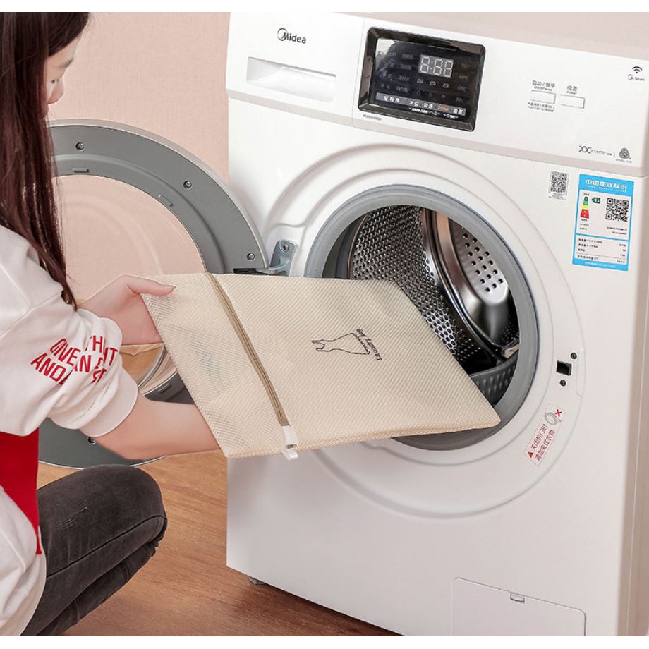 Túi Giặt Máy Giặt Quần Áo Đồ Lót Áo Lót Tiện Lợi 40 x 50 cm