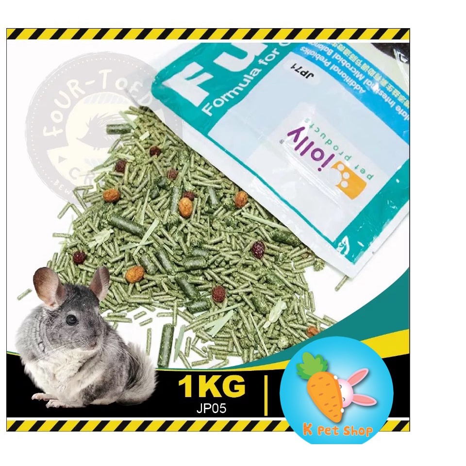 Thức Ăn Cho Chinchilla  Fullvit Jolly  Túi 1kg thức ăn Chinchilla