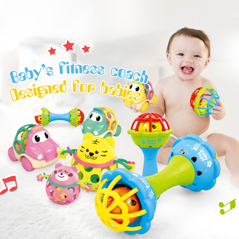 Lục lạc Cho Bé Nhựa ABS Mềm An Toàn