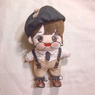 "Có Sẵn"Set Cowboy outfit cho Labubu 17cm/ Doll 15-20cm