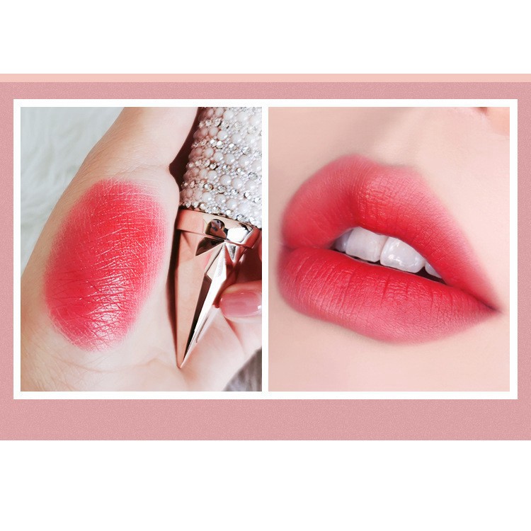 Son kem lì 💄FREESHIP💄Son 3 màu AGAG KIM CƯƠNG  lâu trôi, mềm mại, dưỡng ẩm chống trôi