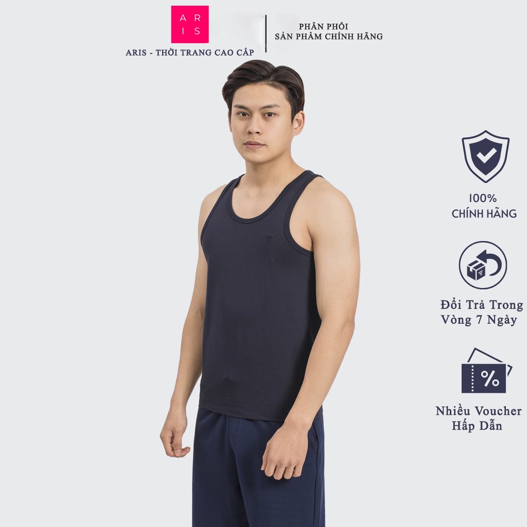 Áo ba lỗ nam cao cấp ARISTINO thiết kế thể thao năng động siêu thoáng mát - ABL008