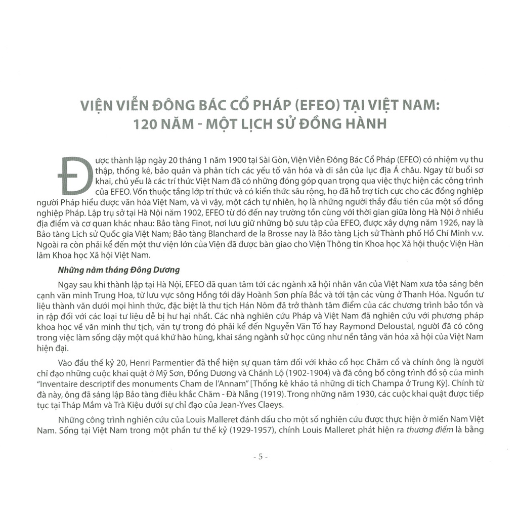 [Mã BMBAU50 giảm 7% đơn 99K] Sách Ký Ức Đông Dương Anh - Việt - Pháp