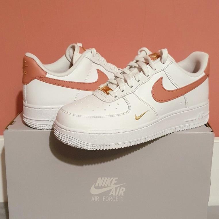 shopgiaykiencuongGiày thể thao AF1 vệt hồng, Giày Air Force 1 Essential Rust Pink phối đồ nữ siêu xinh 2022 Full box b