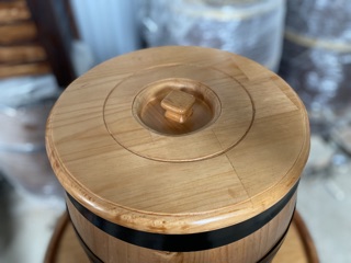 Thùng gỗ thông đựng gạo