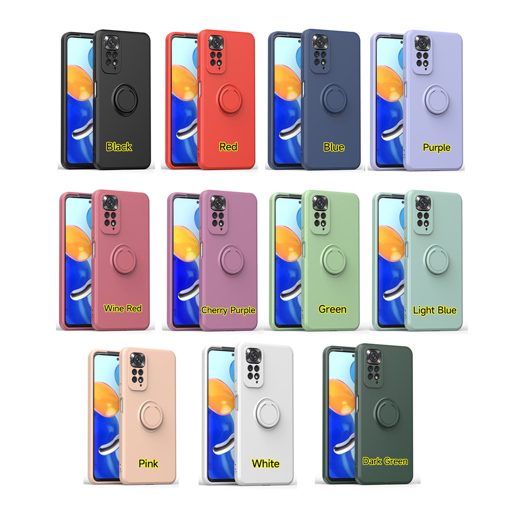 Ốp Điện Thoại Mềm Nhám Chống Rơi Có Vòng Đỡ Cho Samsung Galaxy S22 Plus SS2 Ultra