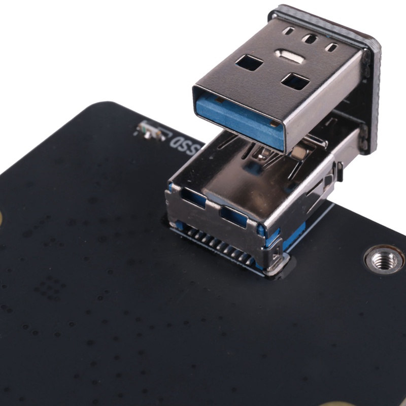 Bảng Mạch Chuyển Đổi X857, Cho Raspberry Pi 4 Model B X857 V2.0 MSATA SSD USB3.0