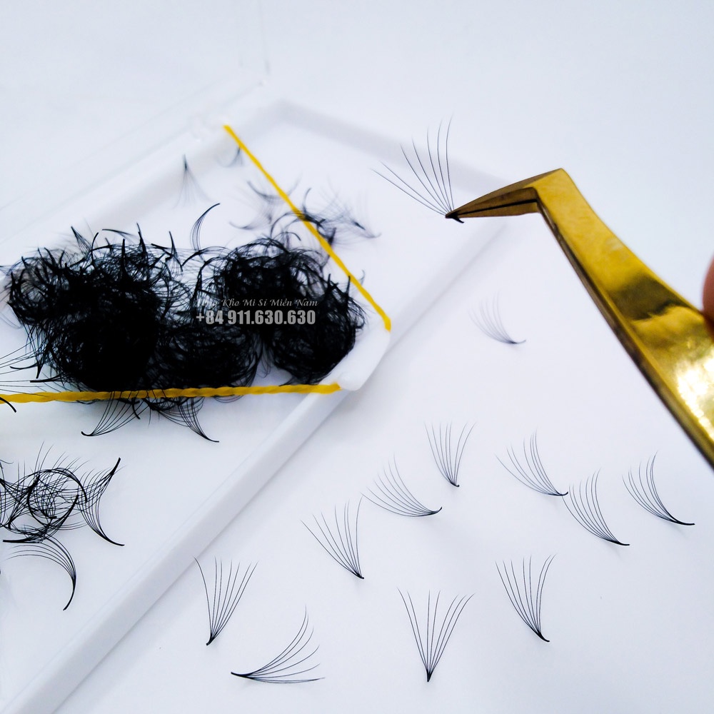 Mi Fan 7d - 0.07 - 500fan - Mi Fan/ Xuất Khẩu - Dụng Cụ Nối Mi - Huy Hoàng Mi