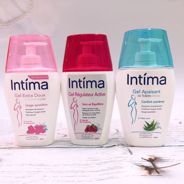 Dung dịch vệ sinh phụ nữ dạng gel Intima intima 4 loại hương 200ml Ouibeaute