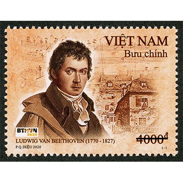 Tem sưu tập MS 1139 Tem Việt Nam Ludwig van Beethoven 2020