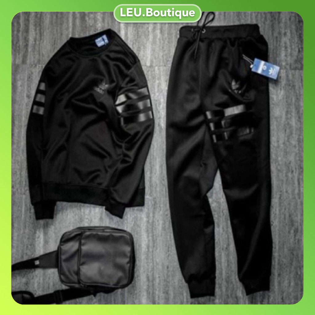 BỘ NAM LOGO NGỰC BDD3vạch Chất mềm mịn, giặt không xù lông, uy tín luôn, mua ngay không phải nghĩ