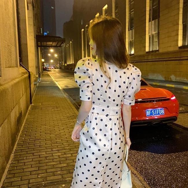 đầm trắng đầm bigsize nữ đầm body dài đầm tay phồng đầm nữ đầm vintage đầm đi tiệc váy cổ v váy đi chơi đầm khoét eo váy nữ xinh