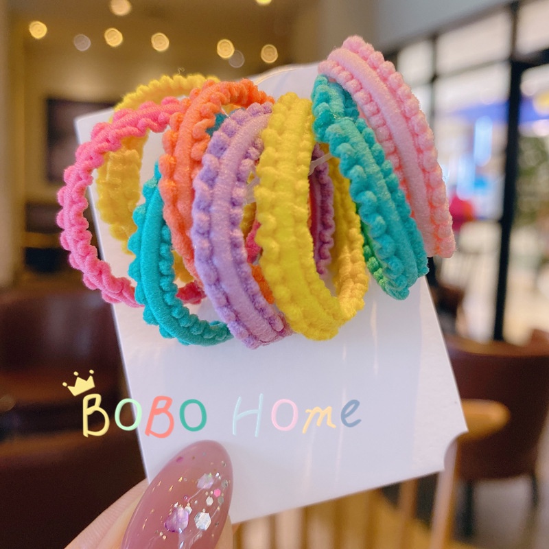 Băng Đô Cài Tóc Không Gây Hại Màu Kẹo Dễ Thương Cho Bé Gái