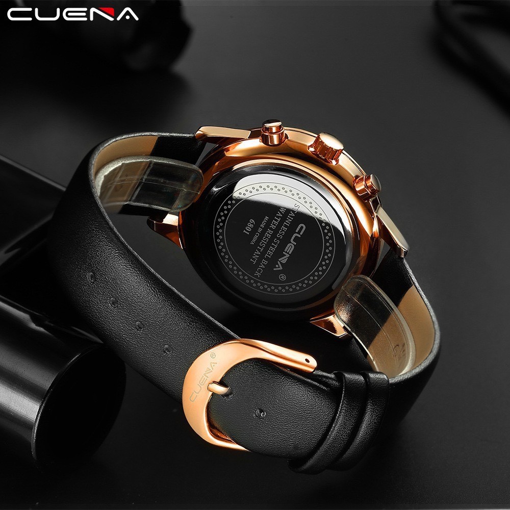 Đồng Hồ CUENA Dây Da Cao Cấp | BigBuy360 - bigbuy360.vn