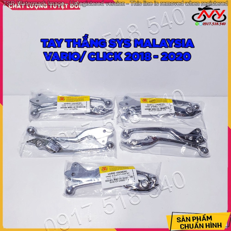 Tay Thắng Vario 150 Xi Niken Cao Cấp ( Hàng Malaysia ) Ảnh thật Sp