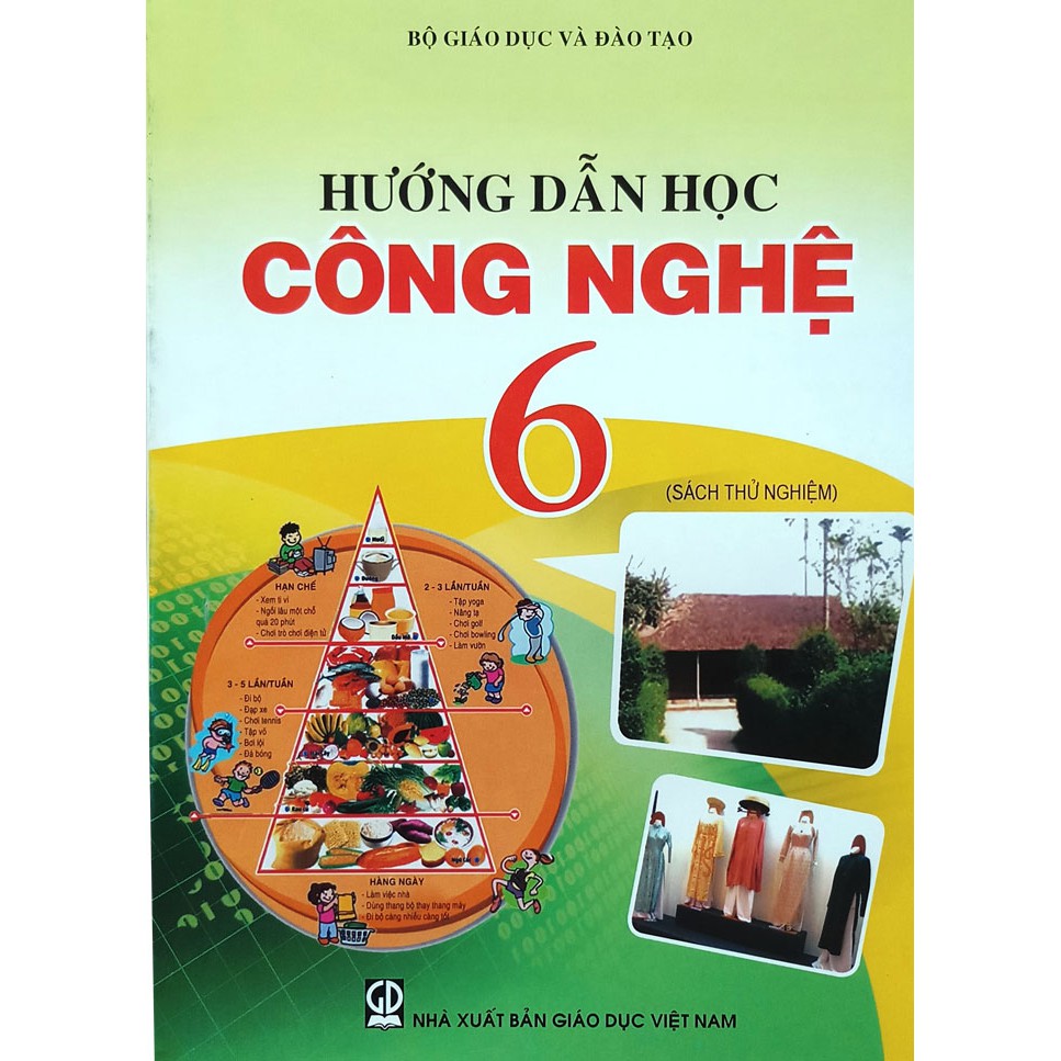 Sách hướng dẫn học Công Nghệ 6 (sách VNEN)