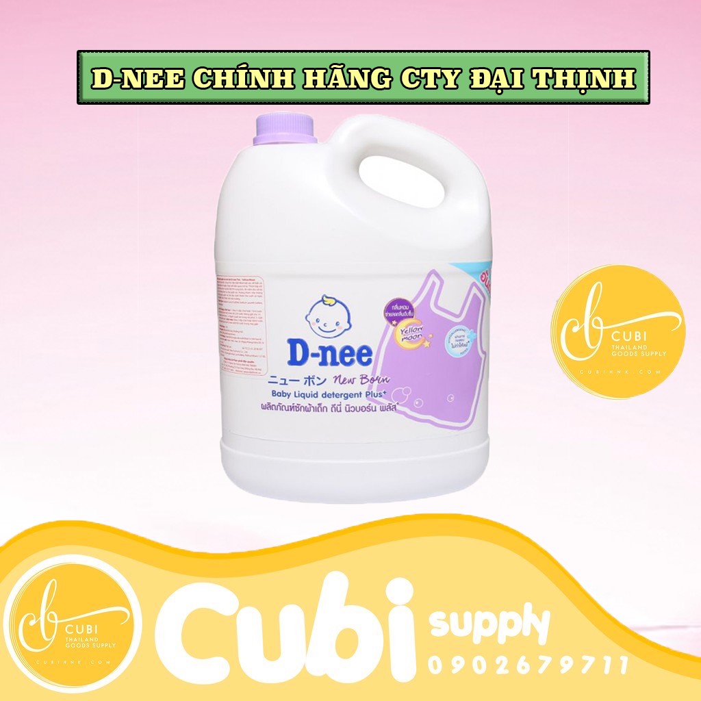 (HÀNG ĐẠI THỊNH) Nước Giặt Xả Dnee Thái Lan 3000ML