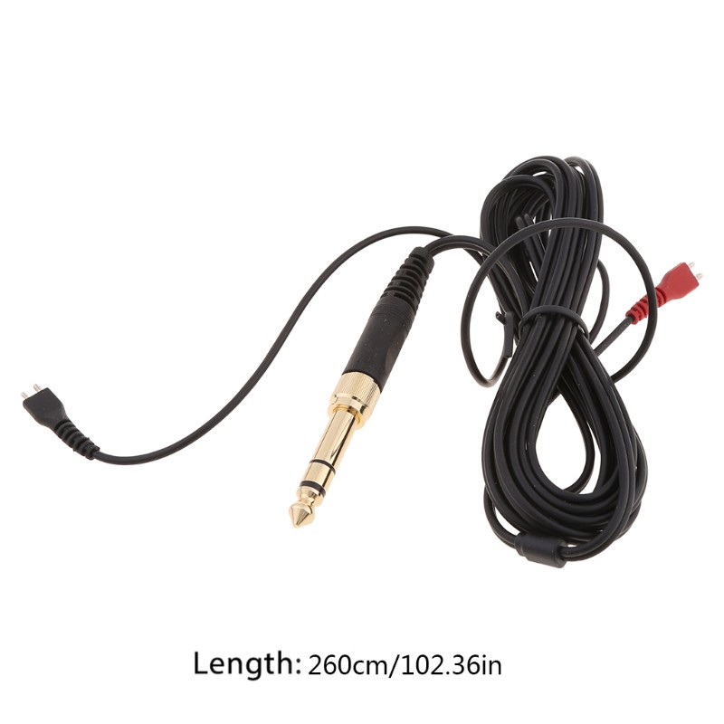 Dây Cáp Âm Thanh Thay Thế Dài 3m Cho Tai Nghe Chụp Tai Sennheiser Hd650 Hd600 Hd580 Hd25