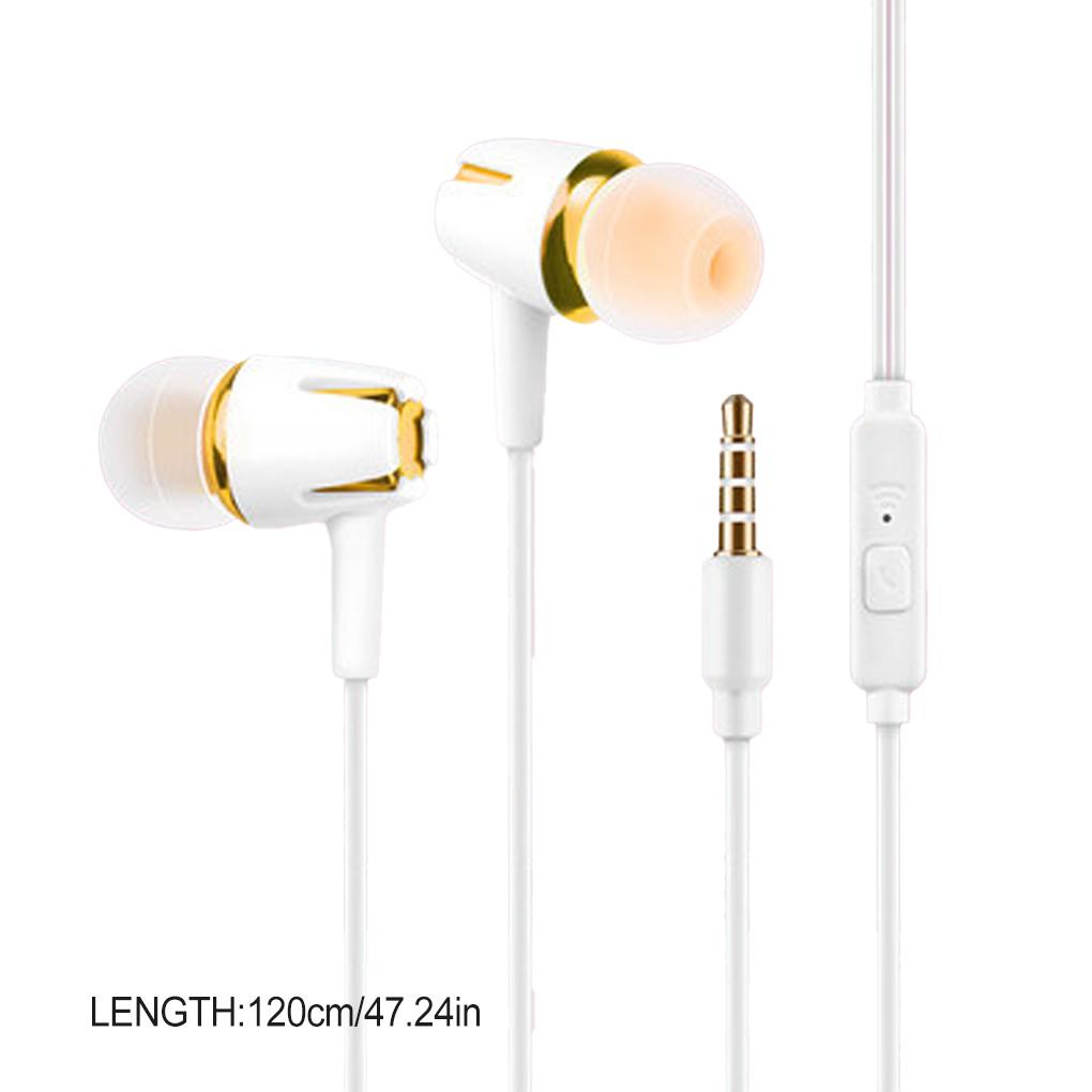 Tai Nghe Nhét Tai 3 5mm Kèm Mic Chuyên Dụng Cho Chạy Bộ / Cắm Trại