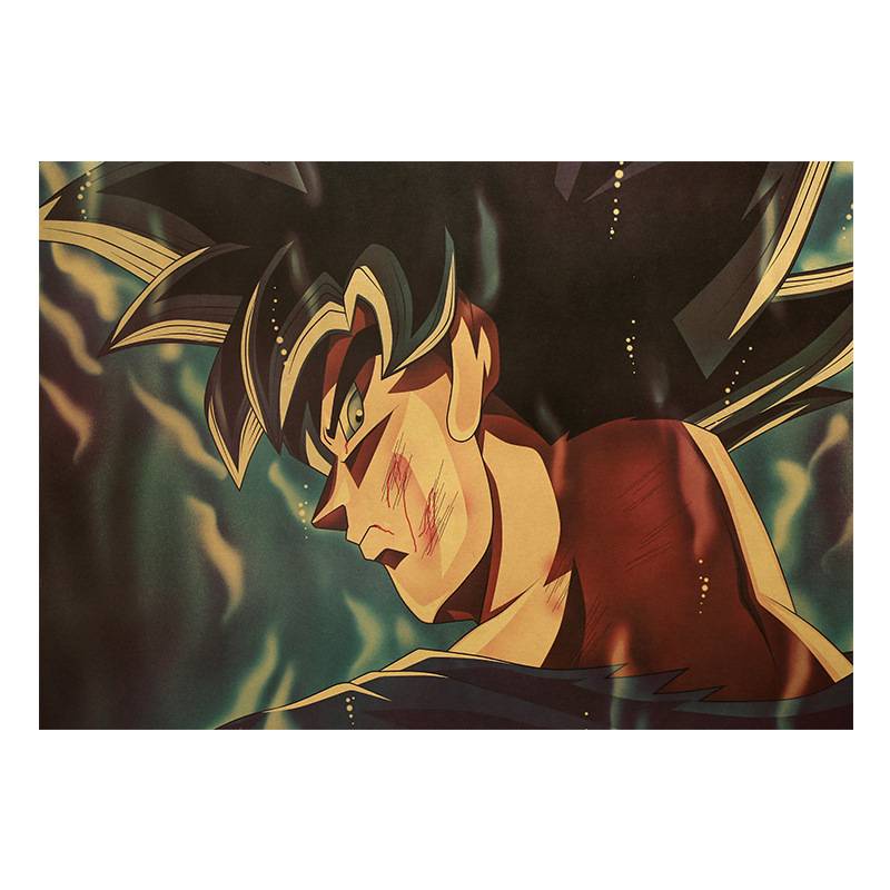Giấy Dán Tường 50x35cm Hình Dragon Ball