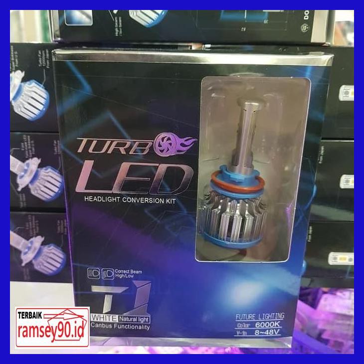 1 Bộ Đèn Led Turbo T1 H1 H7 H11 Hb3 Hb4 T10) R4Tegt-