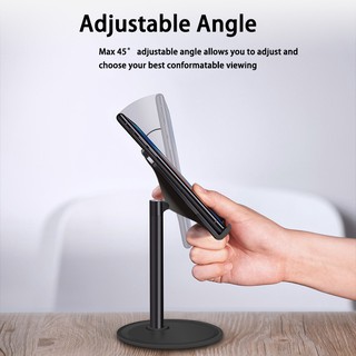 Phone Holder, Multi-Angle Universal Mini Desk Tablet Stand Holder (3.7-10.2 inches)