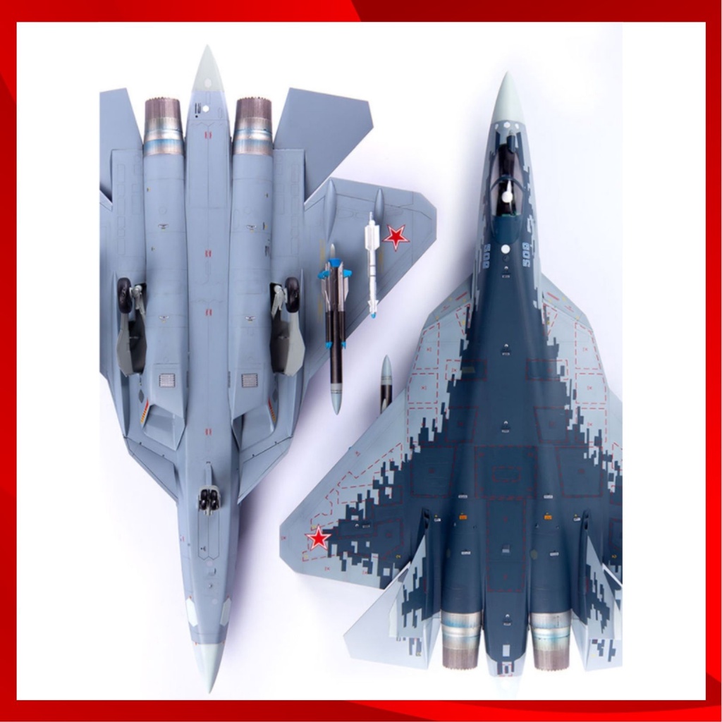 Mô Hình Máy Bay Quân Đội Nga Su-57 Felon  Bằng Nhựa Chất Lượng Cao