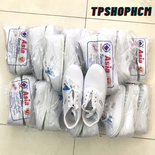 GIÀY THỂ DỤC TRẮNG VẢI CỘT NAM NỮ hàng chính hãng việt nam, bền đẹp theo thời gian