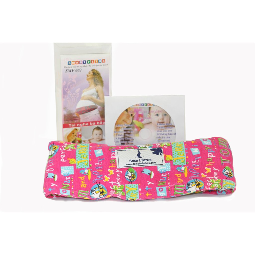 Tai nghe bà bầu 2 loa Smart Fetus SMF001-LX / SMF002 / Smart Fetus Angelips - Hàng chính hãng - Bảo hành 12 tháng