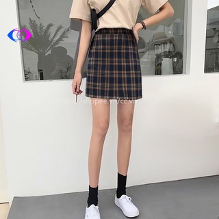 Chân váy kẻ siêu đẹp (ảnh thật)