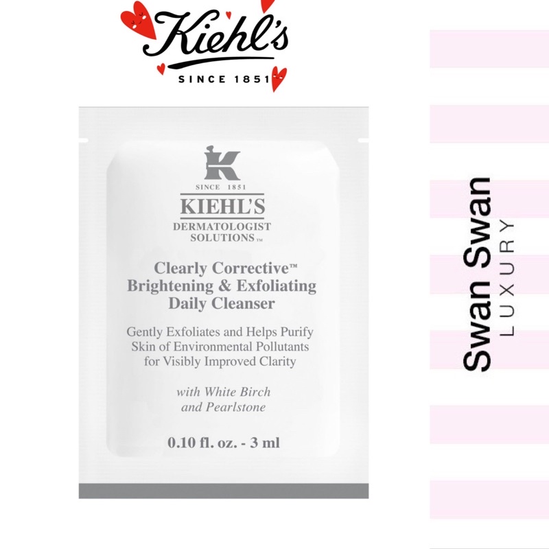 Gói Sữa Rửa Mặt Kiehls Trắng Da 3ml