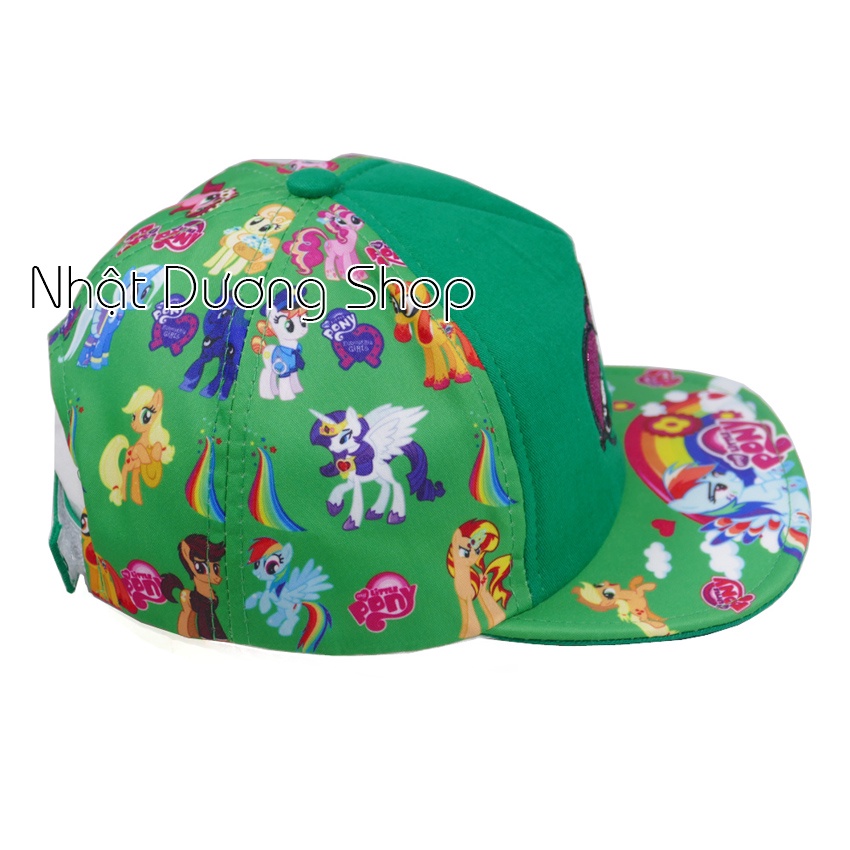 Nón kết trẻ em từ 1-3tuổi thêu con ngựa - Chất liệu Sam Sung kết hợp với vải Cotton tạo nên sự thoáng mát cho bé