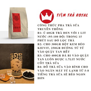 Trà đen thượng hạng Royal pha trà sữa (tặng kèm túi lọc trà)