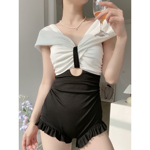 Đồ Bơi Một Mảnh Thời Trang Hàn Quốc Gợi Cảm Dành Cho Nữ