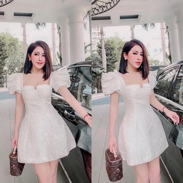 ❤️ ĐẦM GẤM HOA NỔI #235k