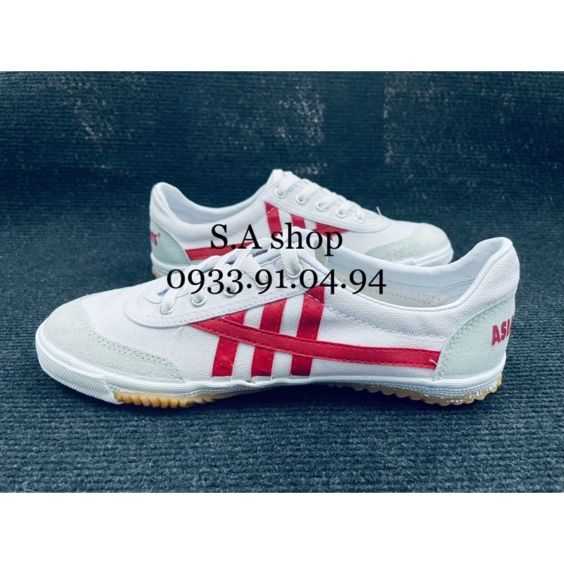 GIÀY THỂ THAO ASIA TRẮNG SỌC KIỂU THƯỢNG ĐÌNH CSH03
