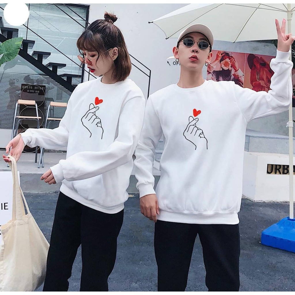 áo đôi thu đông 🌻 Freeship 🌻 áo nỉ nam nữ loại 1