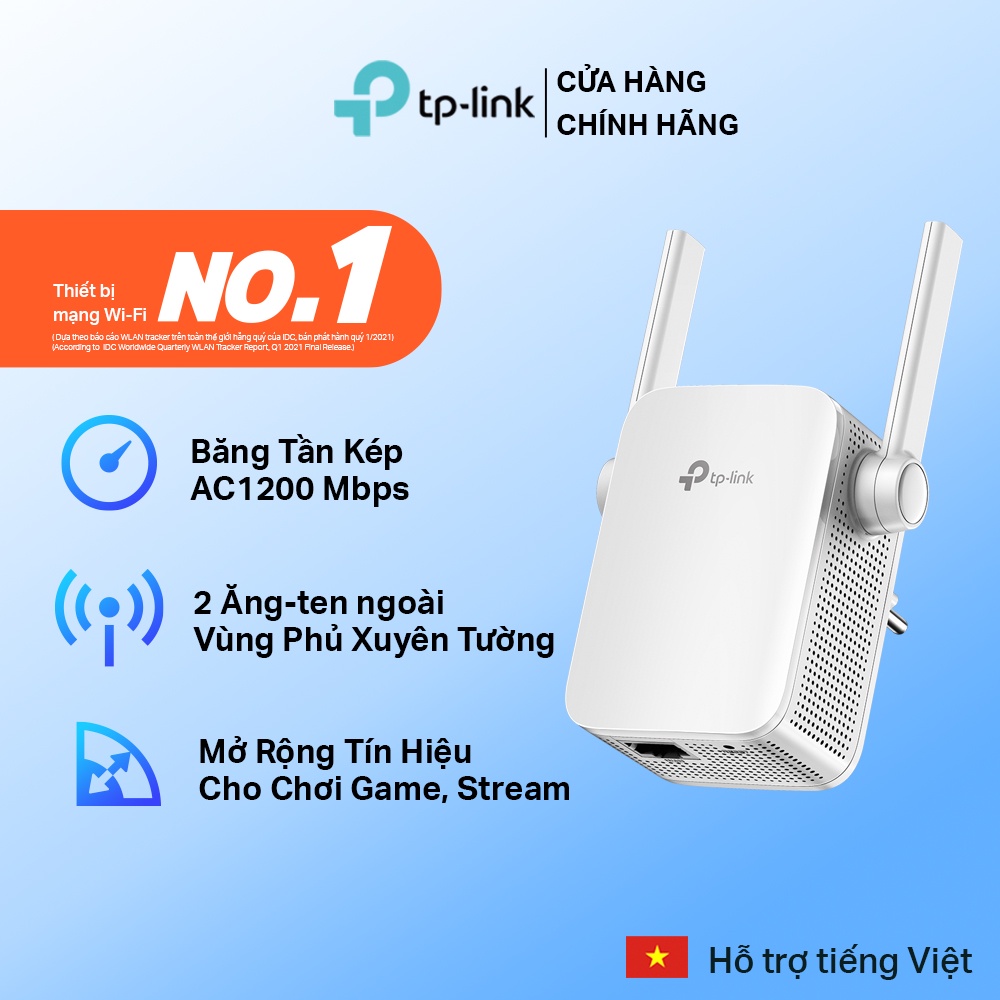 Bộ Mở Rộng Sóng TP-Link RE305 Chuẩn AC 1200Mbps