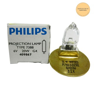 Bóng Đèn Khe, Sinh Hiển Vi Khám Mắt 6V 20W [7388 - G4] | Osram, Topcon [SL-D4/D7/D8Z/6V] ... và các sản phẩm tương tự
