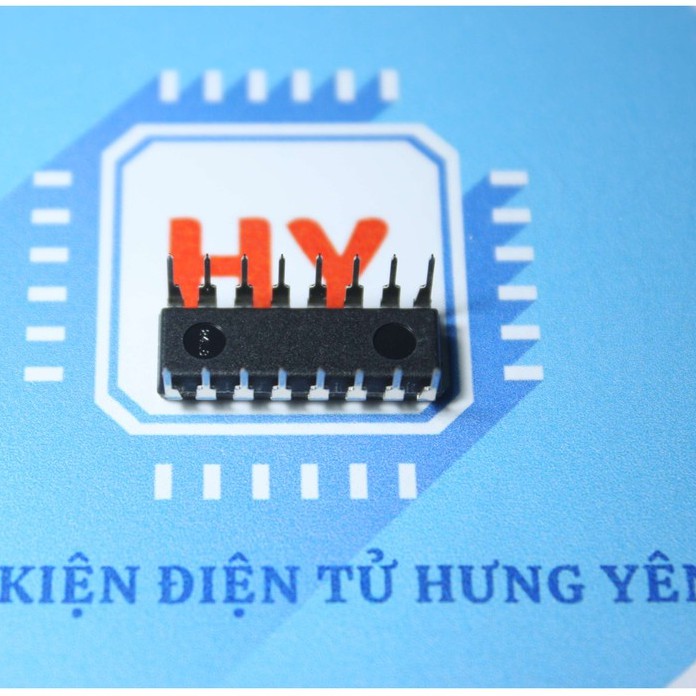 IC 74LS123 Chân cắm DIP14 Mới Chính Hãng 100%