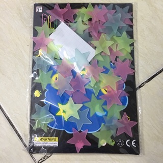 Ngôi sao dạ quang dán tường, trần nhà