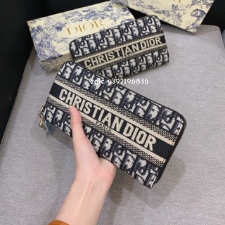 Ví nữ dài dior nhiều ngăn đựng thẻ