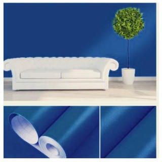 DECAL DÁN BÓNG KHỔ 45CM - MẶT BÓNG NỀN XANH DƯƠNG